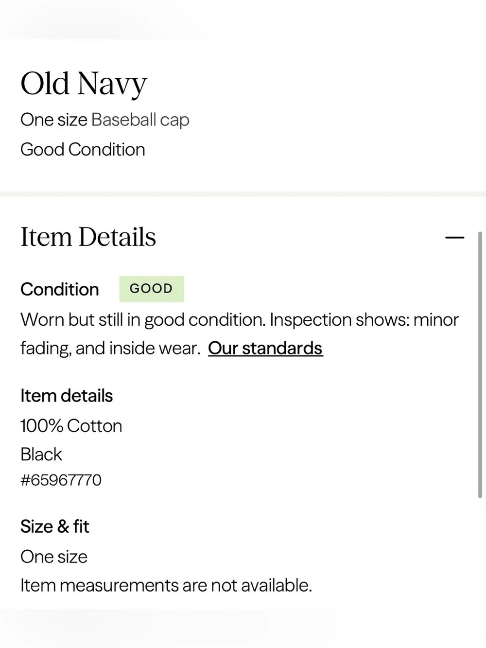 OLD NAVY “94” Youth Black Mesh Trucker Cap with Leather Patch Adjustable